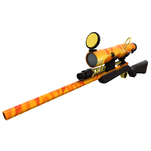 Fire Glazed Sniper Rifle